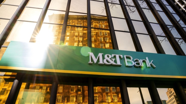 <p>An M&T Bank branch in Hartford, Conn.</p>