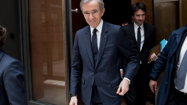 LMVH Moët Hennessy Louis Vuitton Chairman and CEO Bernard Arnault Pays a  Courtesy Visit to Chief Cabinet Secretary Matsuno to Strengthen His  Company's Ties with the Japanese Fashion and Art Industries, and
