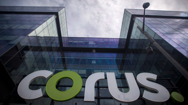 Corus Entertainment reports Q1 revenue up 10% from year ago
