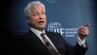 Jamie Dimon, chief executive officer of JPMorgan Chase & Co., speaks during the Institute of International Finance (IIF) annual membership meeting in Washington, D.C., U.S., on Friday, Oct. 18, 2019. The meeting explores the latest issues facing the financial services industry and global economy today.