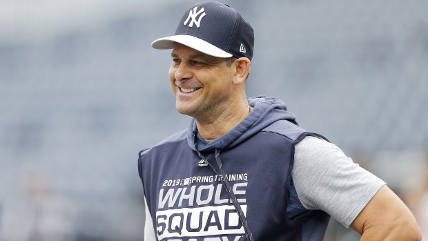 Yankees manager Aaron Boone doing better with pacemaker
