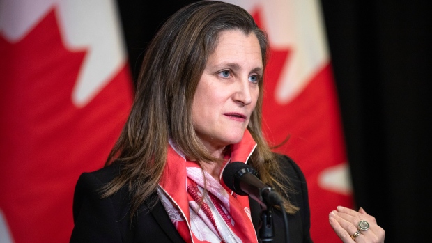 Former finance minister says Freeland faces tough choices on 2023 budget