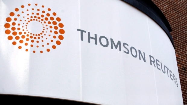 Thomson Reuters reports first-quarter revenue up from year ago