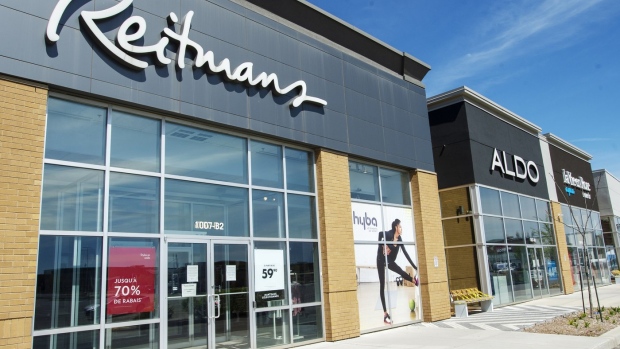 Reitmans reports $3.8M loss in first quarter, sales rise