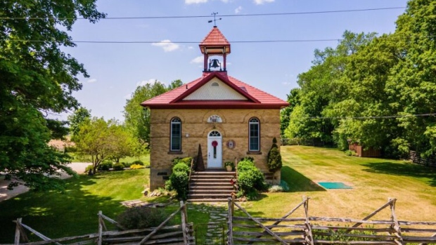 Renovated Ontario schoolhouse up for sale for as a $1.1M home