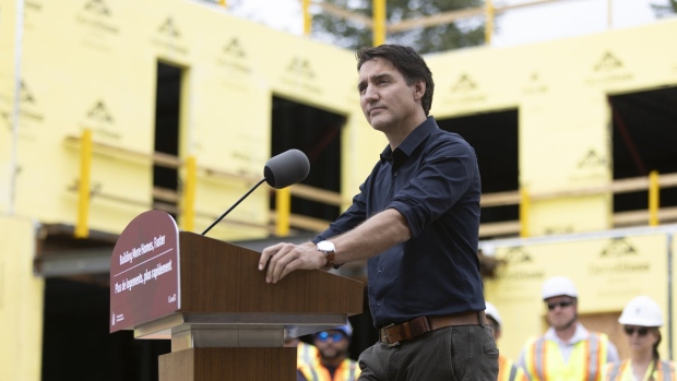 Trudeau cuts tax on rental builds, pushes grocers on food costs