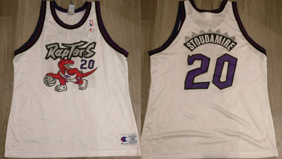 1996 toronto raptors jersey