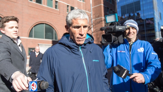 William "Rick" Singer leaves Boston Federal Court on March 12, 2019.
