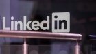 A logo sits on the window of the LinkedIn Corp. European headquarters in Dublin, Ireland, on Wednesday, June 6, 2018. Companies are expanding in Dublin rather than the U.K. in a "silent Brexit," according to Hibernia REIT Plc boss Kevin Nowlan. 