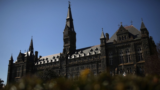 The campus of Georgetown University in Washington, D.C. 
