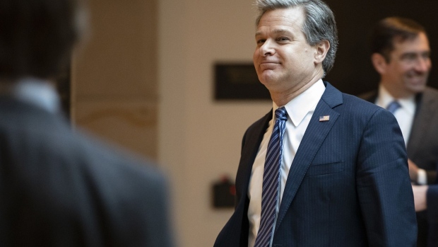 Christopher Wray in Washington, D.C., on March 10.