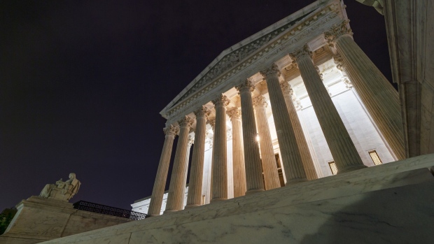 The U.S. Supreme Court building stands in Washington, D.C., U.S., on Tuesday, July 7, 2020. The court is preparing to issue the final opinions of its 2019-20 term starting today and will be ruling on congressional and New York grand jury subpoenas for President Donald Trump's financial records and on Trump's effort to carve out a broad religious exemption from the Obamacare requirement that employers and universities offer free contraceptives on their health-care plans.