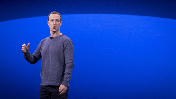 Mark Zuckerberg, chief executive officer and founder of Facebook Inc., speaks during the F8 Developers Conference in San Jose, California, U.S., on Tuesday, April 30, 2019. Facebook Inc. unveiled a redesign that focuses on the Groups feature of its main social network, doubling down on a successful but controversial part of its namesake app — and another sign that Facebook is moving toward more private, intimate communication.