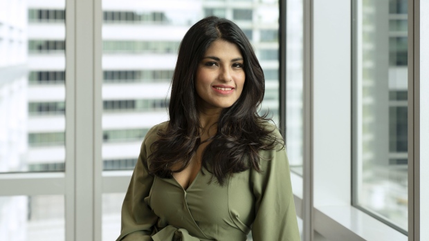Ankiti Bose, co-founder of Zilingo Pte, in Singapore, on Tuesday, May 10, 2022. Bose, who was fired last week as chief executive officer of the Singapore startup Zilingo, says she'll keep fighting to clear her name.