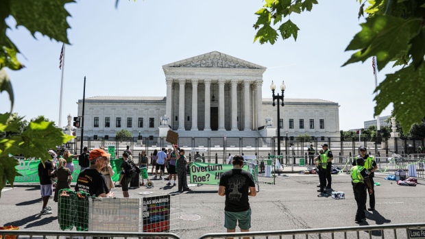The US Supreme Court in Washington, D.C., US, on Wednesday, June 15, 2022. The Supreme Court is on the verge of delivering its largest blow to reproductive health care since Roe v. Wade was decided almost 50 years ago.