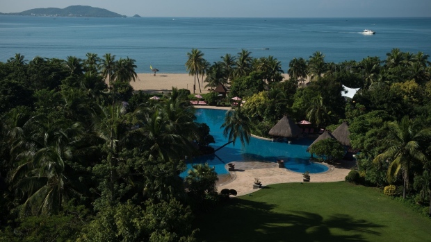 The Club Med resort in Sanya.  Photographer: Nicolas Asfouri/AFP/Getty Images