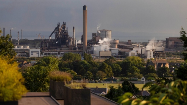 The Tata Steel plant in Port Talbot, UK.  Photographer: Hollie Adams/Bloombergplant  