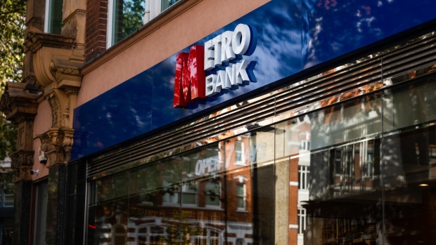 A Metro Bank branch in London.