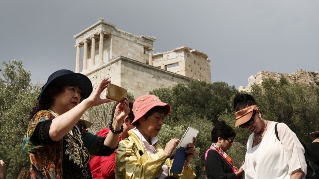 Where have all the Chinese tourists gone? Photographer: Yorgos Karahalis/Bloomberg