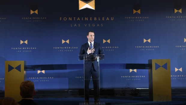 Brett Mufson during the Fontainebleau Las Vegas Grand Opening on Dec. 13. Photographer: Denise Truscello/Getty Images