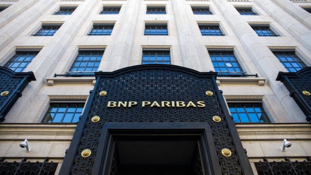 <p>The BNP Paribas headquarters in Paris.</p>