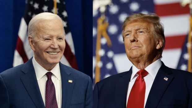 Joe Biden and Donald Trump