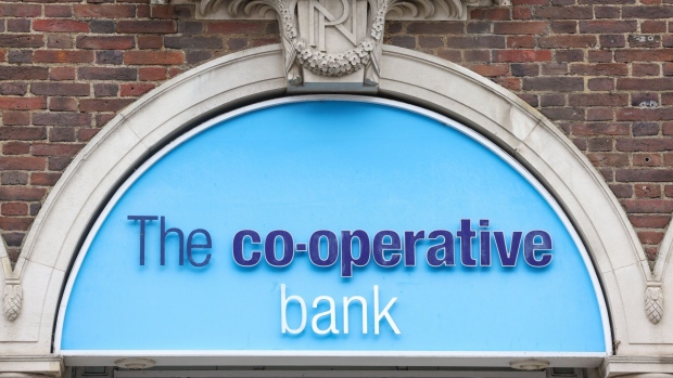 <p>A Co-Operative Bank branch in Romford, UK.</p>
