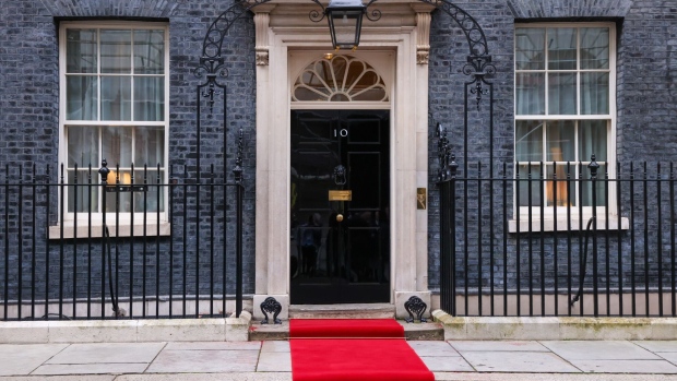 10 Downing Street in London.
