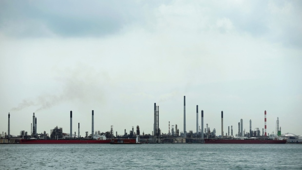 <p>Starting this year, firms in Singapore are subject to a carbon tax, set at S$25 ($18.56) per ton of carbon dioxide-equivalent.</p>