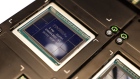 A Nvidia Corp. artificial intelligence supercomputing graphics processing unit.