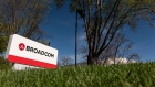 <p>Broadcom headquarters in San Jose, California.</p>