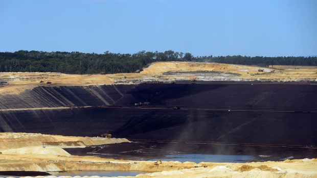 <p>An open-pit coal mine in Australia.</p>
