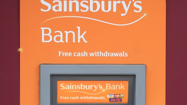 A Sainsburys Bank ATM. Photographer: Mike Egerton/PA Images/Getty Images