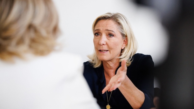 Marine Le Pen Photographer: Clement Mahoude/Getty Images