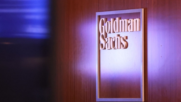 Goldman Sachs branding.