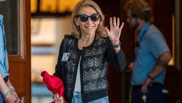 <p>Shari Redstone at the Allen & Co. Media and Technology Conference in Sun Valley, Idaho, in 2023.</p>