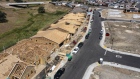 Houses under construction at the Toll Brothers Regency at Folsom Ranch community in Folsom, California, US, on Thursday, May 18, 2023. US housing starts increased in April, adding to evidence that residential real estate is gradually recovering after a yearlong slump. Photographer: David Paul Morris/Bloomberg