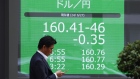 An electronic stock board displaying the rate of the yen against the US dollar outside a securities firm in Tokyo, Japan, on Thursday, June 27, 2024. The yen fell to the weakest level since 1986, fanning speculation authorities may be soon be forced to support the currency again in a bid to stem the worst selloff in the developed world. Photographer: Kiyoshi Ota/Bloomberg