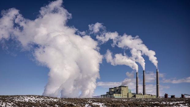 <p>A coal-fired power plant, in Craig, Colorado.</p>
