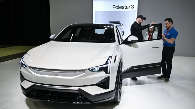 <p>A 2024 Polestar 3 electric vehicle.</p>