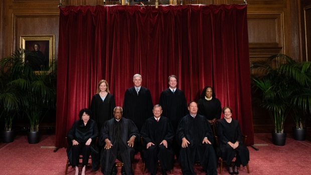 The US Supreme Court Justices. Photographer: Eric Lee/Bloomberg