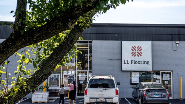 An LL Flooring store in Beltsville, Maryland, US, on Monday, Aug. 21, 2023.