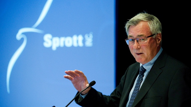 Chairman of the Board, Eric Sprott,.  
